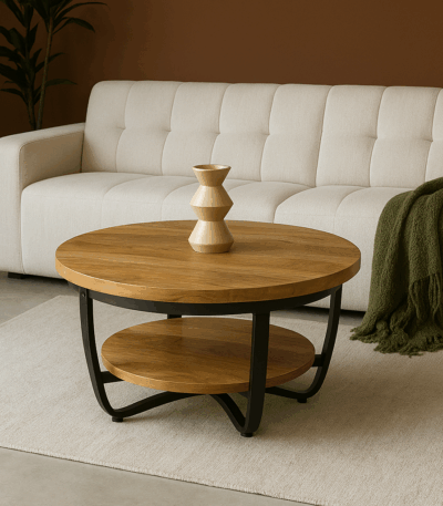 Liva Salontafel naturel 70cm