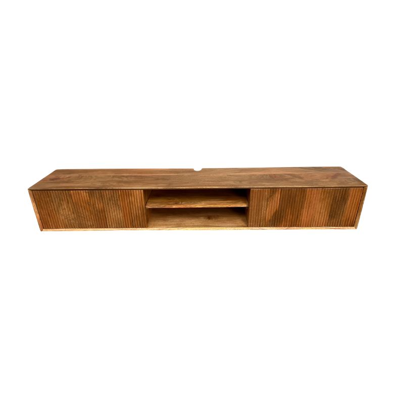 Albin Zwevend Tv meubel naturel 200cm