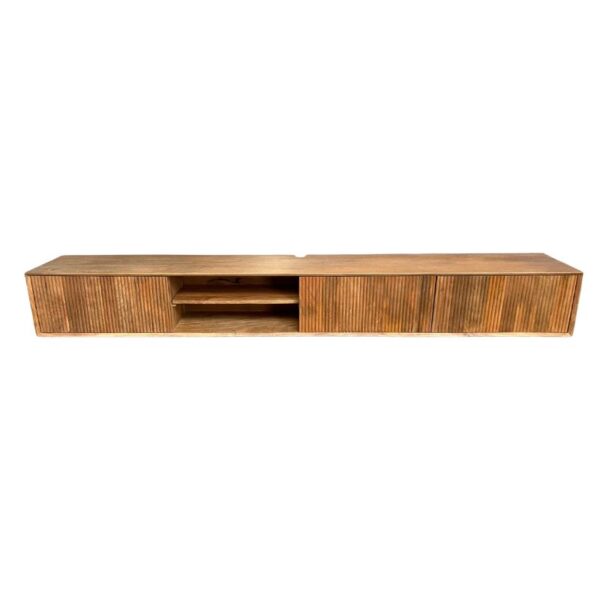 Albin Zwevend Tv meubel naturel 240cm