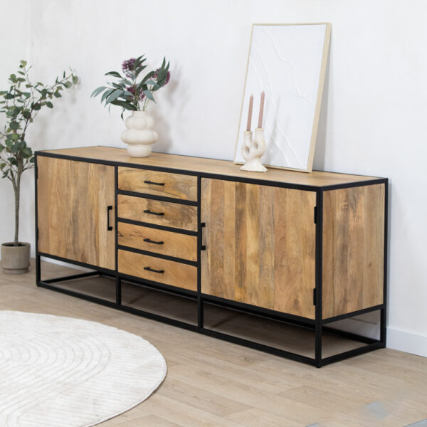 Dressoir Navi naturel | 210cm