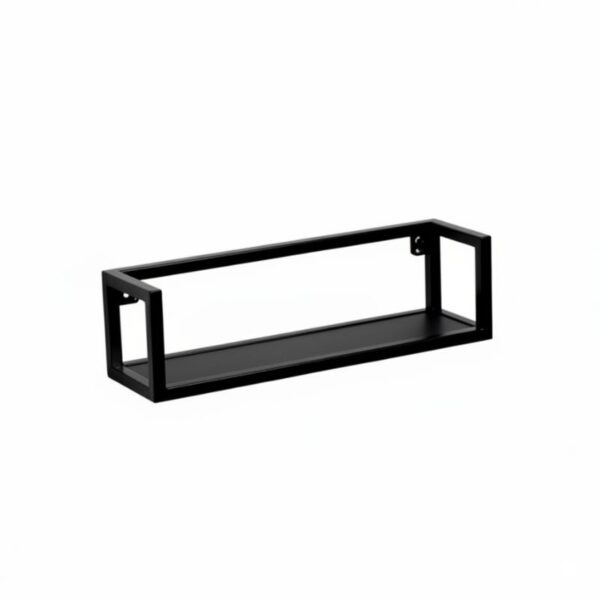 Wandplank Isa zwart 40cm